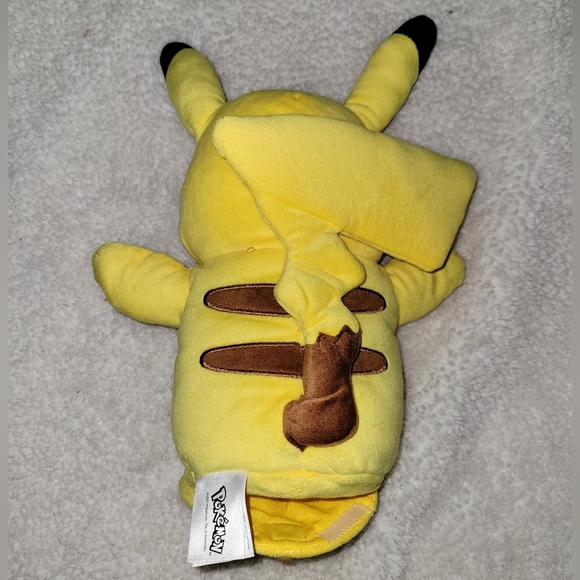 POKEMON TALKING PIKACHU Plush 2021 13" Tall - Picture 4 of 7